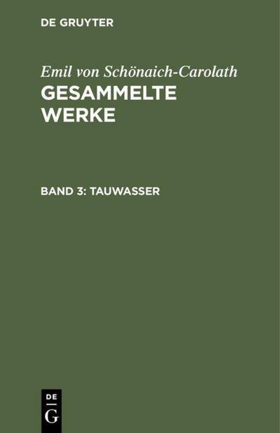 Tauwasser