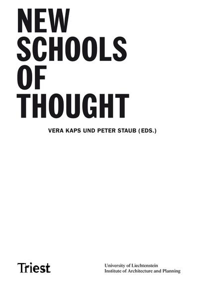 New Schools of Thought: Augmenting the Field of Architectural Education