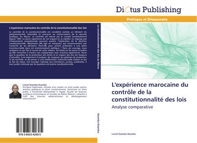 L’expérience marocaine du contrôle de la constitutionnalité des lois