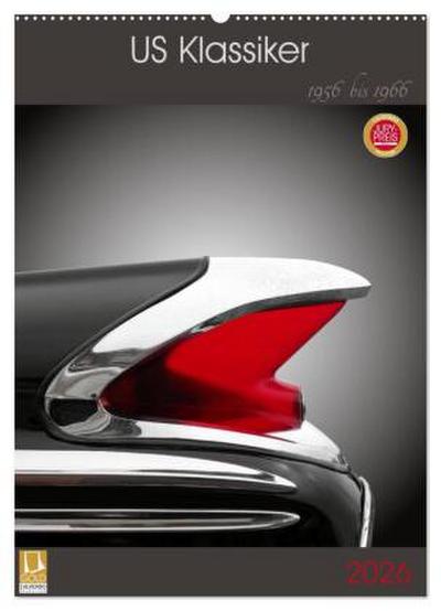 US Klassiker 1956 bis 1966 (Wandkalender 2026 DIN A2 hoch), CALVENDO Monatskalender