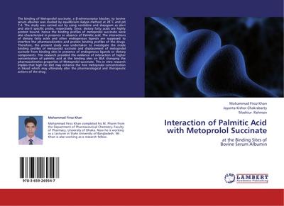 Interaction of Palmitic Acid with Metoprolol Succinate