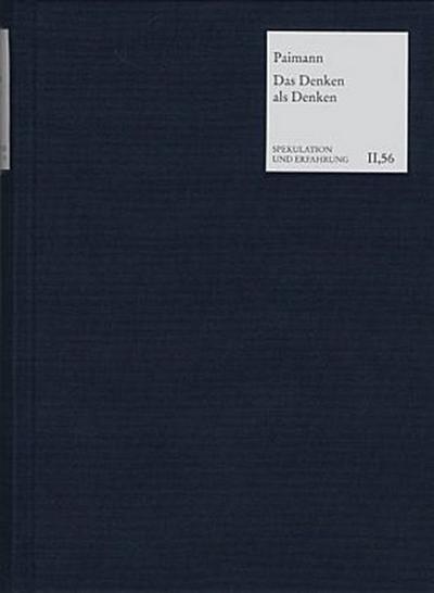 Das Denken als Denken