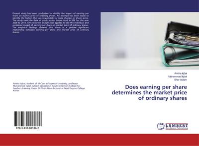 Does earning per share determines the market price of ordinary shares