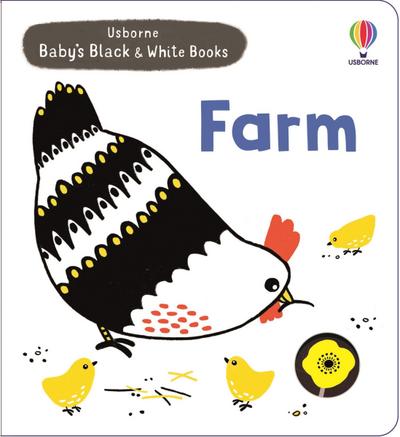 Baby’s Black and White Books Farm