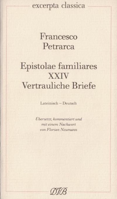 Epistolae Familiares XXIV