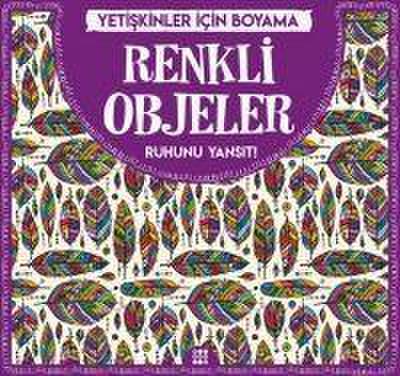 Renkli Objeler - Yetiskinler Icin Boyama