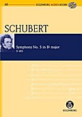 Sinfonie B-Dur Nr.5 op.D485 (+CD) :  für Orchester  Studienpartitur