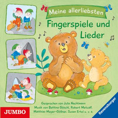 Meine allerliebsten Fingerspiele und Lieder, Audio-CD