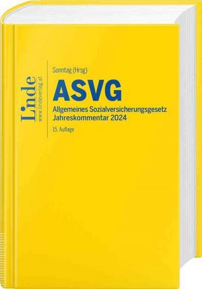 ASVG - Allgemeines Sozialversicherungsgesetz 2024