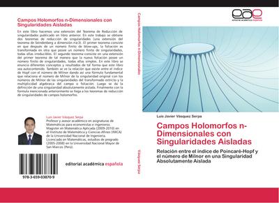 Campos Holomorfos n-Dimensionales con Singularidades Aisladas
