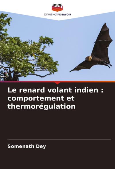 Le renard volant indien : comportement et thermorégulation