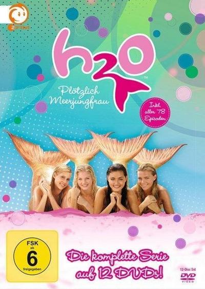 H2O - Plötzlich Meerjungfrau, Komplettbox, 12 DVDs