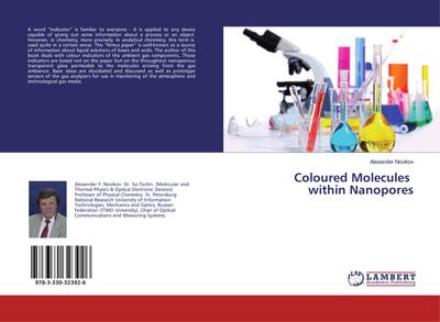 Coloured Molecules within Nanopores