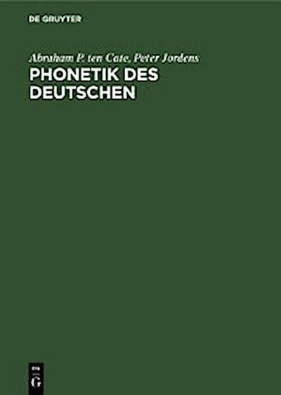 Phonetik des Deutschen