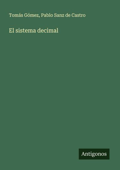 El sistema decimal