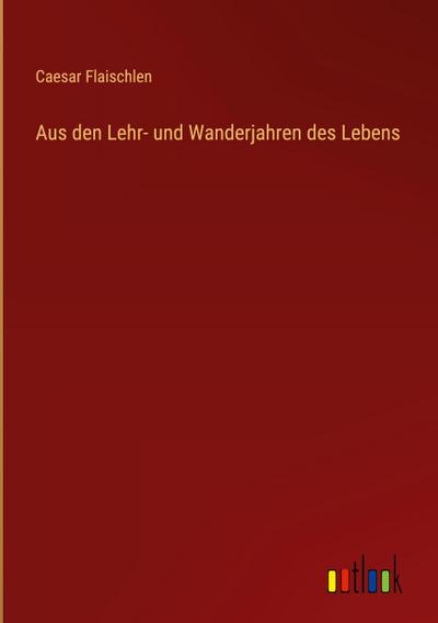 Aus den Lehr- und Wanderjahren des Lebens