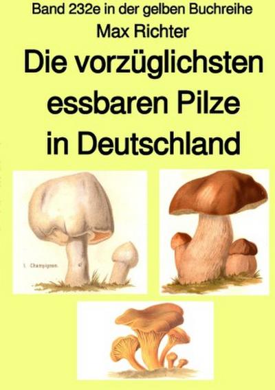 Die vorzüglichsten essbaren Pilze in Deutschland  -  Band 232e in der gelben Buchreihe - bei Jürgen Ruszkowski