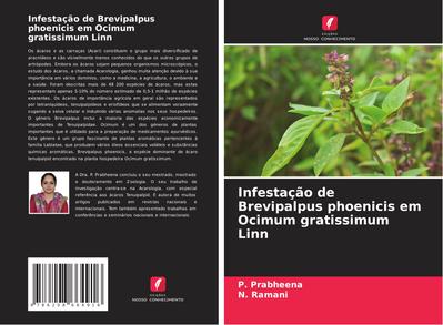 Infestação de Brevipalpus phoenicis em Ocimum gratissimum Linn