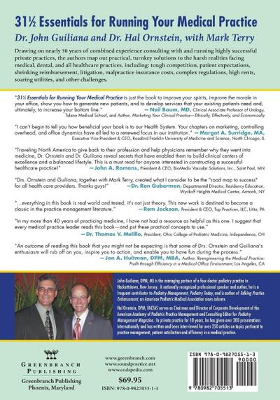 31 1/2 Essentials for Running Your Medical Practice