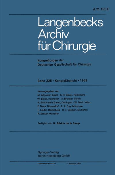 Langenbecks Archiv für Chirurgie