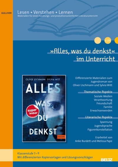 ’Alles, was du denkst’ im Unterricht