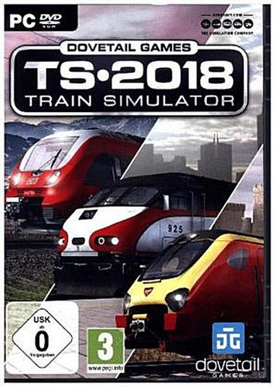 Trainsimulator TS 2018, DVD-ROM