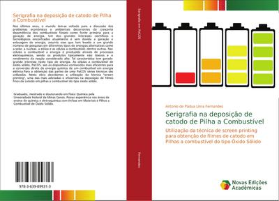 Serigrafia na deposição de catodo de Pilha a Combustível