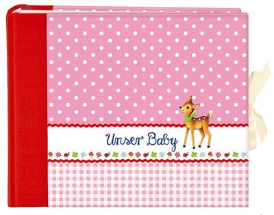 Unser Baby (rosa): Großes Foto-Eintragalbum