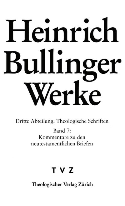 Bullinger, Heinrich: Werke