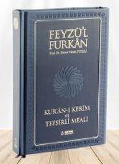 Feyzül Furkan Kuran-i Kerim ve Tefsirli Meali Büyük Boy - Mushaf ve Meal - Miklepli Ciltli