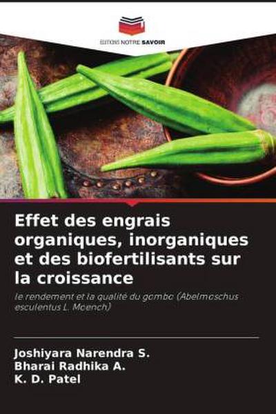Effet des engrais organiques, inorganiques et des biofertilisants sur la croissance