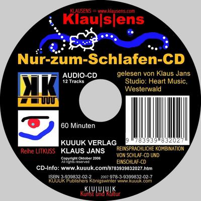 Nur-zum-Schlafen-CD, Audio-CD