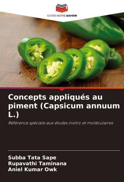 Concepts appliqués au piment (Capsicum annuum L.)