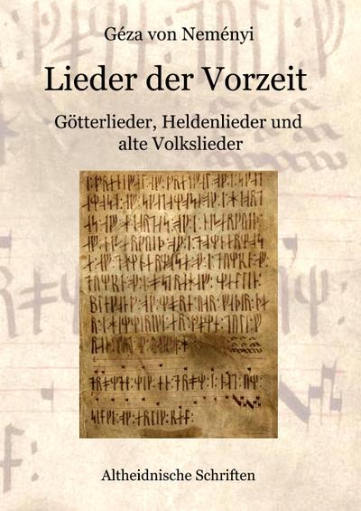 Lieder der Vorzeit