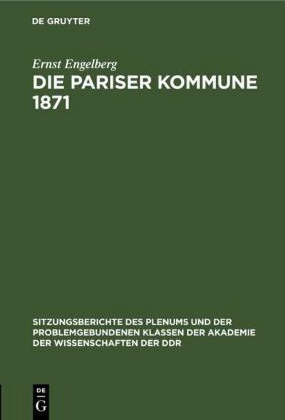 Die Pariser Kommune 1871