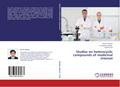 Studies on heterocyclic compounds of medicinal interest