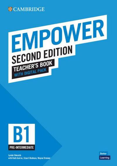 Empower Pre-Intermediate/B1 Teacher’s Book with Digital Pack