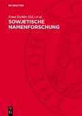 Sowjetische Namenforschung