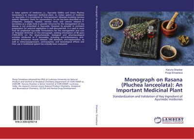 Monograph on Rasana (Pluchea lanceolata): An Important Medicinal Plant