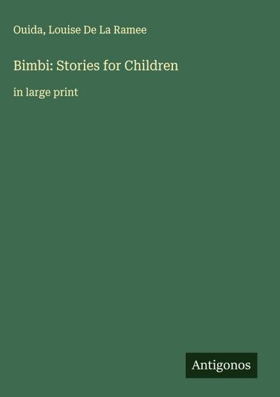 Bimbi: Stories for Children