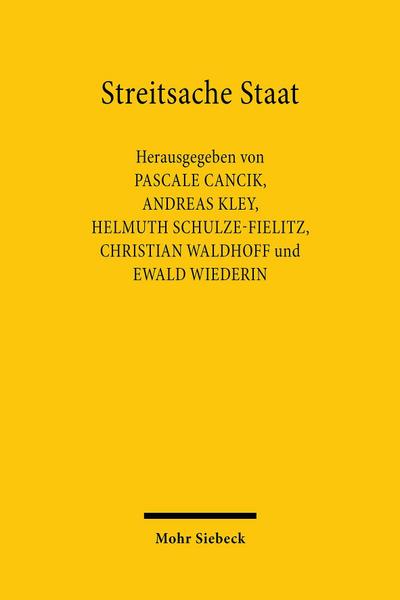 Streitsache Staat