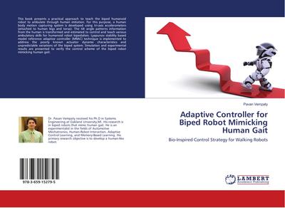 Adaptive Controller for Biped Robot Mimicking Human Gait