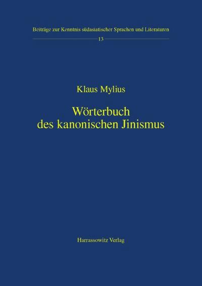 Mylius, K: Wörterbuch des kanonischen Jinismus