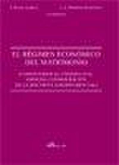 El régimen económico del matrimonio : (comentarios al código civil : especial consideración de la doctrina jurisprudencial)