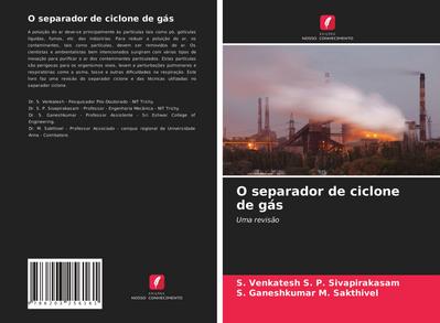 O separador de ciclone de gás