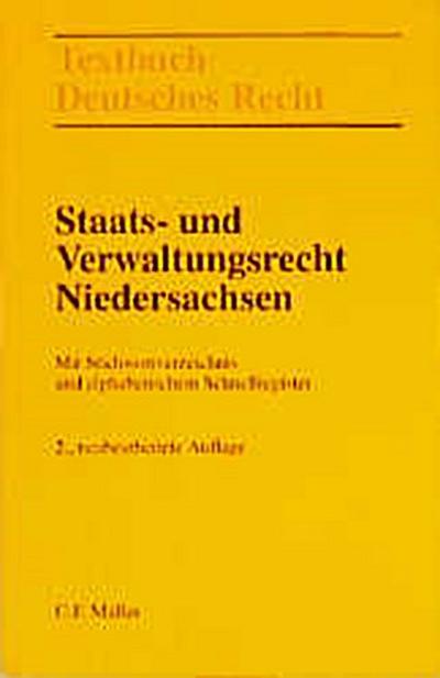 Staats- und Verwaltungsrecht Niedersachsen