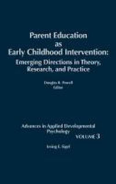 Parent Education as Early Childhood Intervention