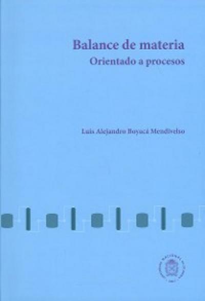 Balance de materia orientado a procesos