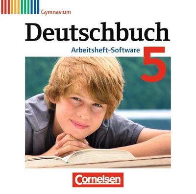 Deutschbuch, Gymnasium, Arbeitsheft-Software 5. Schuljahr, Übungs-CD-ROM zum Arbeitsheft