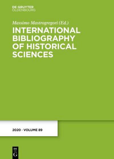 International Bibliography of Historical Sciences 2020